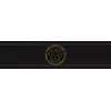 Decorative frame, decorative strip for wallpaper Versace 5m x 13 cm black jellyfish