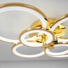 Modern LED ceiling lamp Art Deco Modern gold for the living room of the bedroom CERCHIO