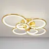 Modern LED ceiling lamp Art Deco Modern gold for the living room of the bedroom CERCHIO
