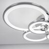 Modern LED ceiling lamp Art Deco Modern silver for the living room of the bedroom CERCHIO