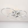 Modern LED ceiling lamp Art Deco Modern silver for the living room of the bedroom CERCHIO