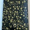 Exclusive luxury wallpaper Versace geometric shades of black with gold flowers