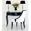 Glamor gloss console, bent legs ELENA GLAMOR black