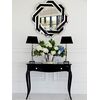 Glamor gloss console, bent legs ELENA GLAMOR black