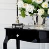 Glamor gloss console, bent legs ELENA GLAMOR black