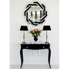 Glamor gloss console, bent legs ELENA GLAMOR black