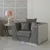 Lampa stołowa glamour marmur