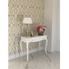 Glamor gloss console, ELENA GLAMOR bent legs white