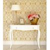Glamor gloss console, ELENA GLAMOR bent legs white