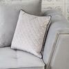 A stylish pillow with a diamond pattern for the living room, bedroom