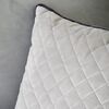 A stylish pillow with a diamond pattern for the living room, bedroom