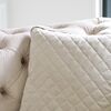 A stylish pillow with a diamond pattern for the living room, bedroom