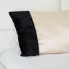 Elegant two-color high-quality pillow for living rooms, bedrooms