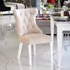 Glamor upholstered chair, quilted GRETA