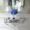 Lampa stołowa kryształowa glamour