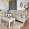 Modern glamour upholstered sofa with PRADA bedroom function