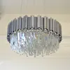 Crystal chandelier Glamour EMPIRE SILVER L 80cm