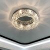 Ceiling lamp crystal modern glamor ceiling lamp STELLA silver New York style
