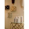 Wall lamp, Moroccan clover, New York wall lamp, glamor, classic, white and gold MANHATTAN OUTLET