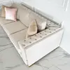 Glamour upholstered sofa, modern QUEEN