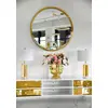 Exclusive TV chest of drawers, with mirrors, wooden, white, black, glamor, lacquered, silver VENICE