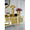 Luxurious wooden chest of drawers, for the living room, for the bedroom, glamor, wooden, varnished gold VENICE