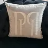 Cushion PH 40x40 with logo in grey fabric