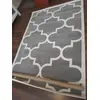Modern Moroccan clover rug, gray MAROC
