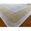 Luxurious carpet with a Greek pattern, classic, beige, gold APOLLO GOLD