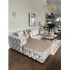 Milano Quilted modern glamour stylish corner chesterfield