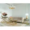 Modern beige rug, designer, glamor QUADRO OUTLET
