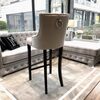 Stool glamour upholstered quilted bar modern dining room TIFFANY