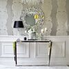 ELISE OUTLET silver glamor decorative mirror in New York style