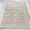 Exclusive carpet for the dining room and living room, classic, gray, beige ORNAMENT