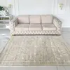 Exclusive carpet for the dining room and living room, classic, gray, beige ORNAMENT