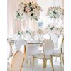 Exclusive chair for wedding hall, for wedding gold white glamour, comfortable, banquet chair RING