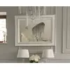 New York style glamour silver PRINCESSA decorative mirror OUTLET