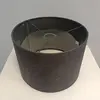 Abażur nowojorski cylinder czarny 30cm