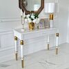 Glamorous, New York style, high gloss, luxurious, stylish Queen console