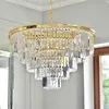 Żyrandol glamour kryształowy okrągły nowoczesny, lampa wisząca, złoty GLAMOUR 80 cm OUTLET