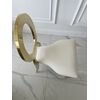 Exclusive chair for wedding hall, for wedding gold white glamour, comfortable, banquet chair RING