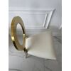 Exclusive chair for wedding hall, for wedding gold white glamour, comfortable, banquet chair RING