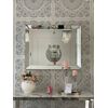 Decorative mirror in New York glamor style MIRROR IN A MIRROR FRAME OUTLET