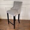 Stool glamour upholstered quilted bar modern dining room TIFFANY