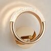 Gold, round crystal, glamor, modern wall lamp, ROUND wall lamp