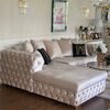 Milano Quilted modern glamour stylish corner chesterfield