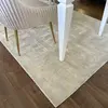 Modern glamorous carpet for the living room, designer, FASHION BEIGE