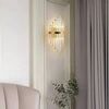 Crystal, gold, glamor wall lamp, designer wall lamp LUCY