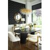 Glamorous dining table, extendable, art deco, wooden, varnished, designer OVALE