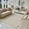 Modern glamorous carpet for the living room, designer, FASHION BEIGE